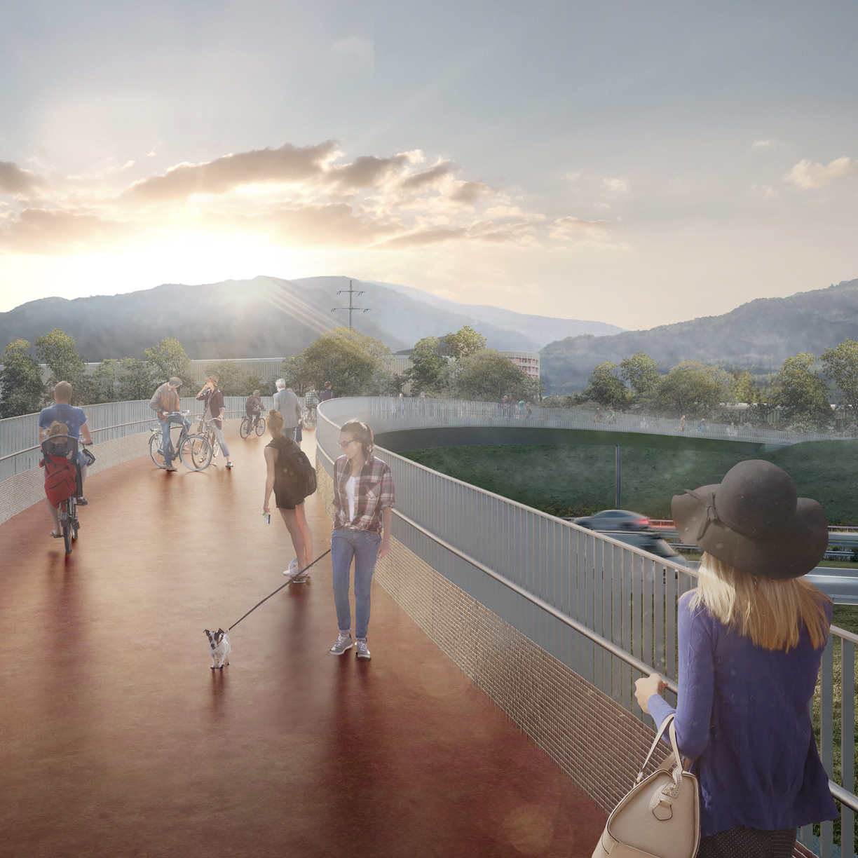 passerelle_sion_photomontage concours-passerelle-sur-a9-sion-INGPHI