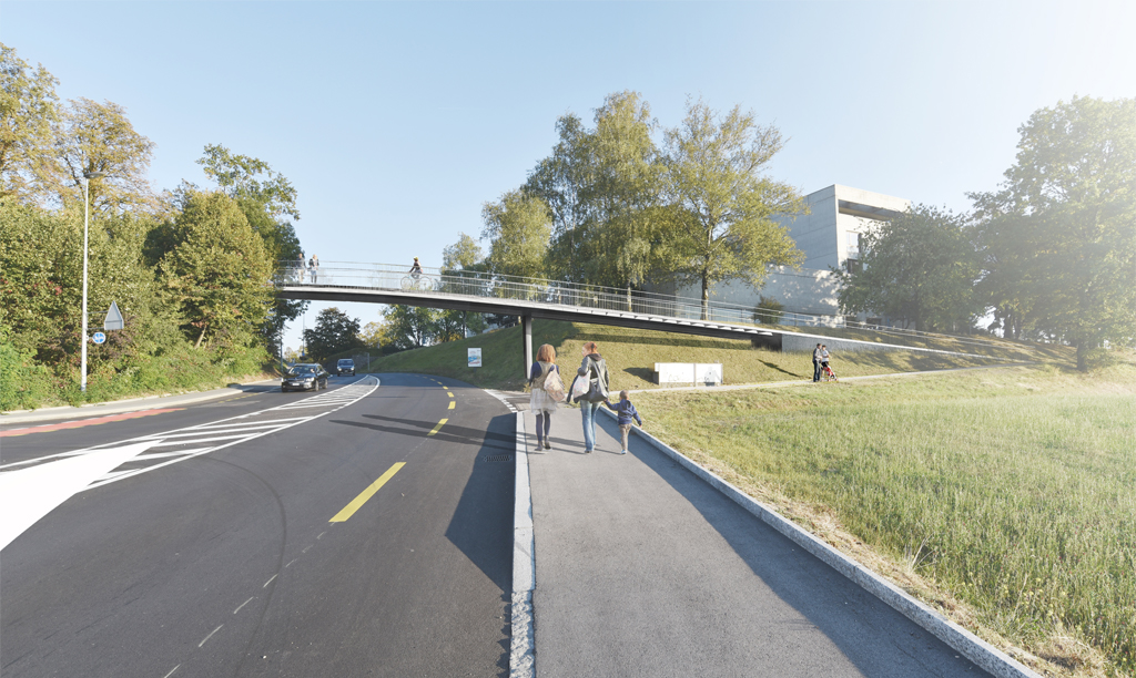 Elévation Ouest passerelle_ecublens_01